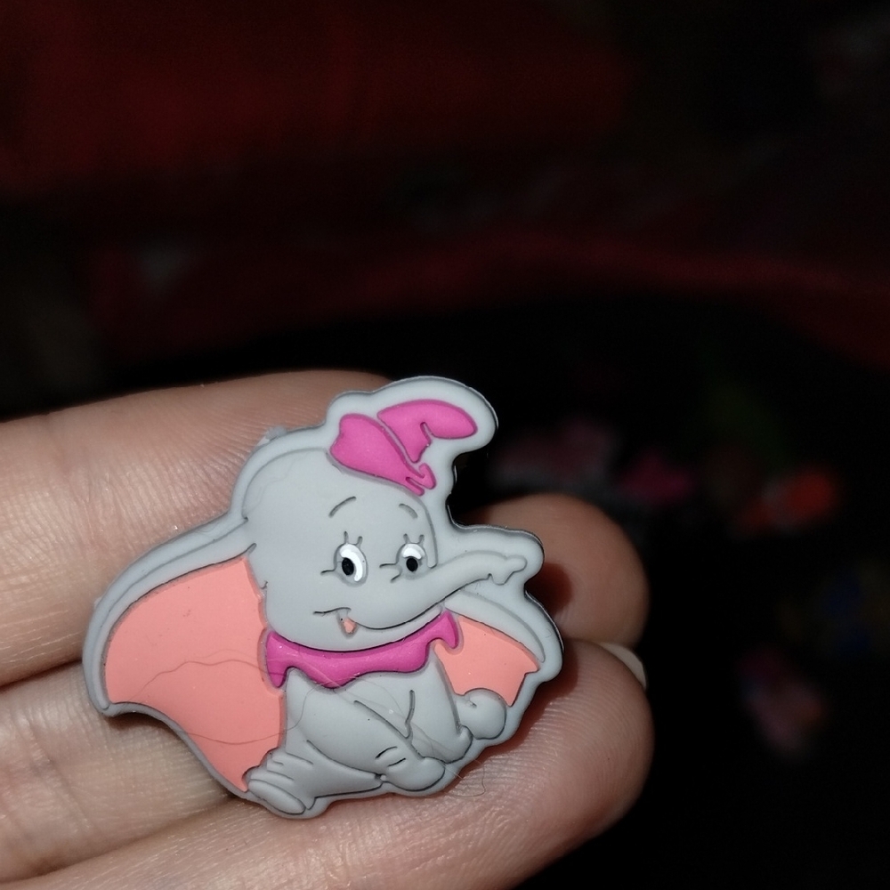 Homemade Dumbo Disney Inspired Croc Charm